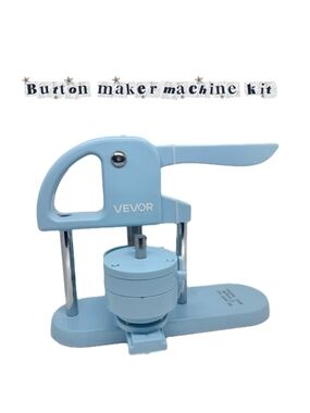 VEVOR 3-in-1 Button Badge Maker Machine Kit (Model JMB-X3)/NEW MSRP 82.